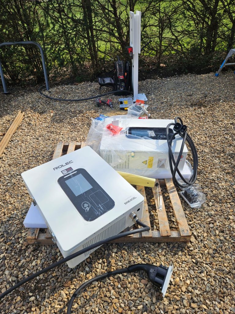 Rolec Ultracharge 30 rapid EV charging stations
