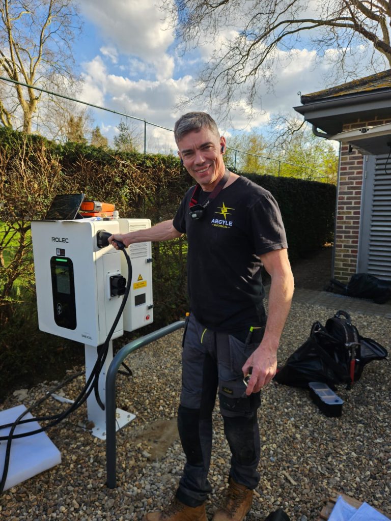 Rapid EV Charging Installed at The Hurlingham Club by Argyle Electrical